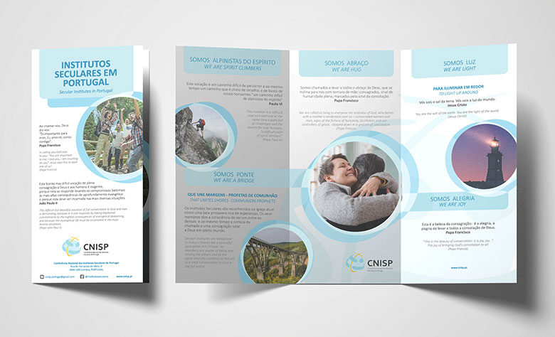 Folheto Institutos Seculares de Portugal