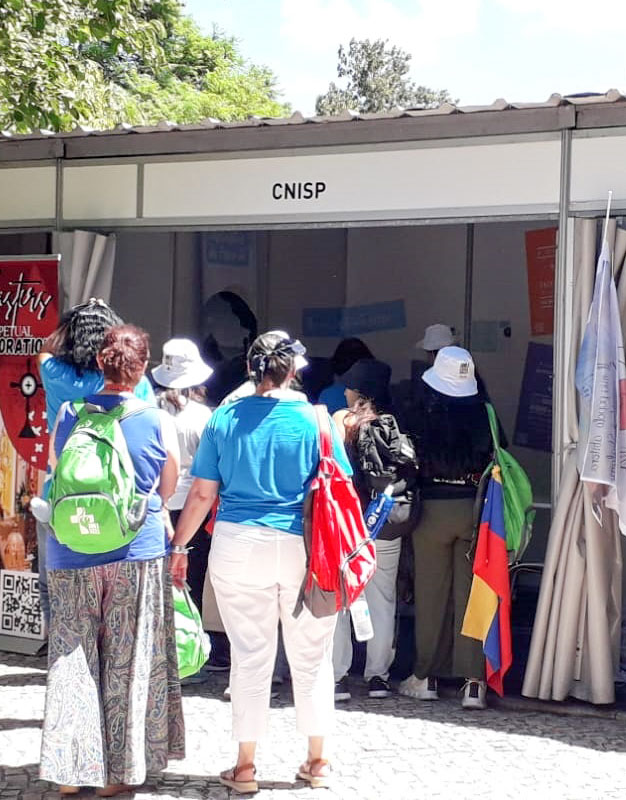 Stand na Cidade da Alegria JMJ Lisboa 2023